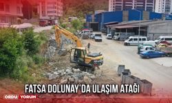 Fatsa Dolunay’da Ulaşım Atağı