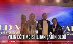 Yılın Eğitimcisi İlhan Şahin Oldu