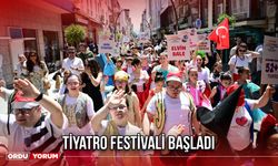 Tiyatro Festivali Başladı