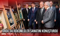 Ordu’da Hükümlüler Sanatını Konuşturdu