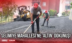 Selimiye Mahallesi’ne ‘Altın’ Dokunuş!