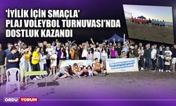 'İyilik İçin Smaçla' Plaj Voleybol Turnuvası'nda Dostluk Kazandı