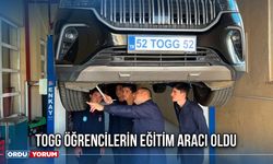 TOGG Öğrencilerin Eğitim Aracı Oldu