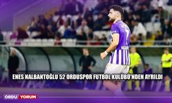 Enes Nalbantoğlu 52 Orduspor Futbol Kulübü'nden Ayrıldı
