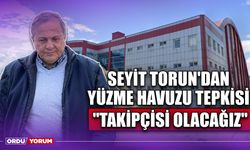 Seyit Torun'dan Yüzme Havuzu Tepkisi ''Takipçisi Olacağız''