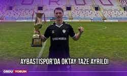 Aybastıspor'da Oktay Taze Ayrıldı