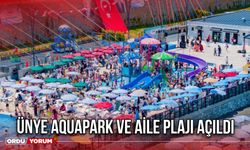 Ünye Aquapark ve Aile Plajı Açıldı