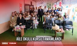 Aile Okulu Kursu Tamamlandı