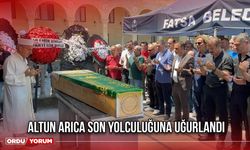 Altun Arıca Son Yolculuğuna Uğurlandı