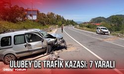 Ulubey’de Trafik Kazası: 7 Yaralı
