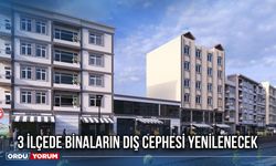 3 İlçede Binaların Dış Cephesi Yenilenecek