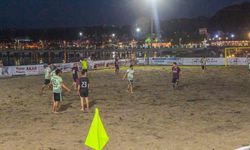 Ünye Manyetik Kum Futbol Turnuvası Başladı