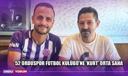 52 Orduspor Futbol Kulübü'ne 'Kurt' Orta Saha