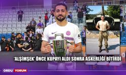 'Alşimşek' Önce Kupayı Aldı Sonra Askerliği Bitirdi