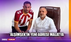 'Alşimşek'in Yeni Adresi Malatya