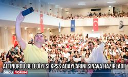 Altınordu Belediyesi KPSS Adaylarını Sınava Hazırladı