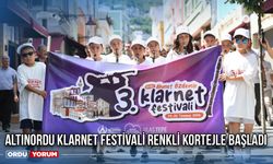 Altınordu Klarnet Festivali Renkli Kortejle Başladı
