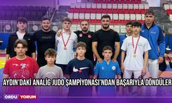 Aydın'daki Analig Judo Şampiyonası'ndan Başarıyla Döndüler