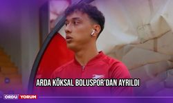Arda Köksal Boluspor'dan Ayrıldı