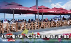 Belediyenin Sahil Tesisi Misafirlerden Tam Not Aldı