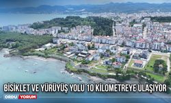 Bisiklet ve Yürüyüş Yolu 10 Kilometreye Ulaşıyor