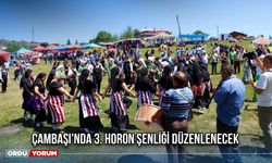 Çambaşı'nda 3. Horon Şenliği Düzenlenecek