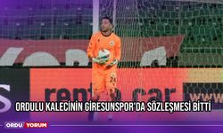 Ordulu Kalecinin Giresunspor'da Sözleşmesi Bitti
