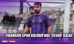 Fidangör Spor Kulübü'nde 'Cesur' Kaldı