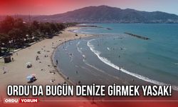 Ordu'da Bugün Denize Girmek Yasak!