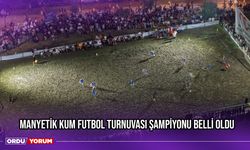Manyetik Kum Futbol Turnuvası Şampiyonu Belli Oldu