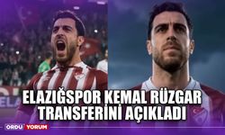 Elazığspor Kemal Rüzgar Transferini Açıkladı