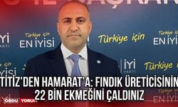 Titiz’den Hamarat’a: Fındık Üreticisinin 22 Bin Ekmeğini Çaldınız