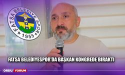Fatsa Belediyespor'da Başkan Kongrede Bıraktı