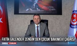 Fatih Galender Zengin'den Çocuk Bakımevi Çağrısı