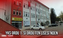 YKS Ordu 1.’si Ordu Fen Lisesi’nden