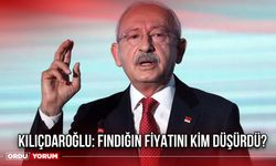 Kılıçdaroğlu: Fındığın Fiyatını Kim Düşürdü?