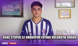 Genç Stoper 52 Orduspor Futbol Kulübü'ne Doğru