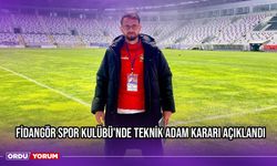 Fidangör Spor Kulübü'nde Teknik Adam Kararı Açıklandı