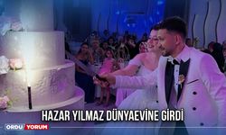 Hazar Yılmaz Dünyaevine Girdi