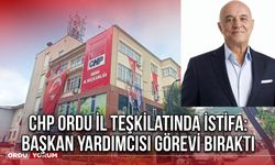 CHP Ordu İl Teşkilatında İstifa: Başkan Yardımcısı Görevi Bıraktı