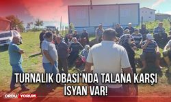 Turnalık Obası’nda Talana Karşı isyan Var!