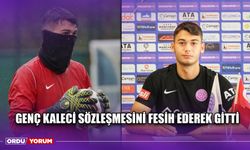 Genç Kaleci Sözleşmesini Fesih Ederek Gitti