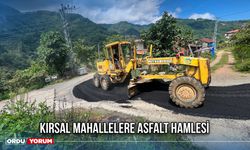 Kırsal Mahallelere Asfalt Hamlesi