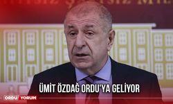 Ümit Özdağ Ordu'ya Geliyor