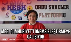 MEB, Cumhuriyet’i Önemsizleştirmeye Çalışıyor