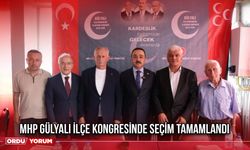 MHP Gülyalı İlçe Kongresinde Seçim Tamamlandı