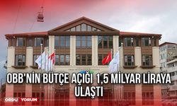 OBB'nin Bütçe Açığı 1,5 Milyar Liraya Ulaştı