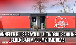 Anneler Bu işe Bayıldı: Altınordu Sahiline Bebek Bakım ve Emzirme Odası