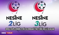 Ordu Ekiplerinin Yeni Sezondaki Fikstürü Belli Olacak