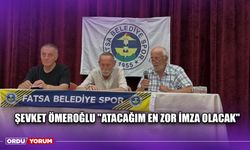 Şevket Ömeroğlu ''Atacağım En Zor İmza Olacak''